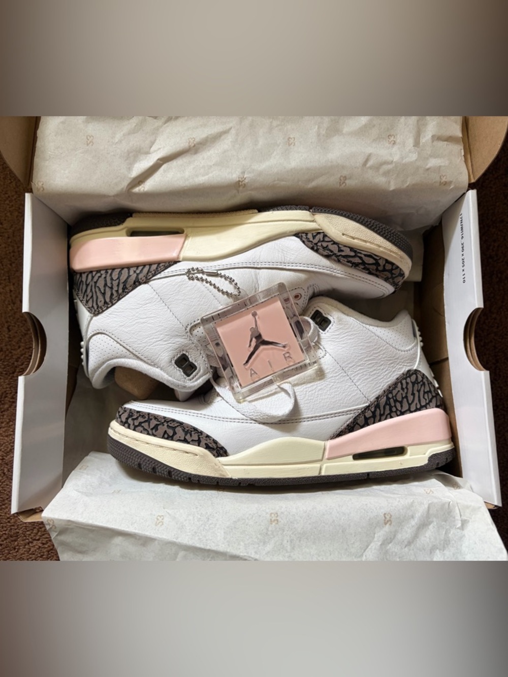 Jordan Air Jordan 3 Retro White Dark Mocha